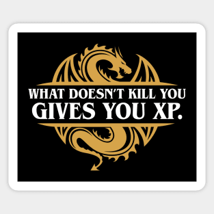 What Doesn't Kill You Gives You XP RPG Sticker